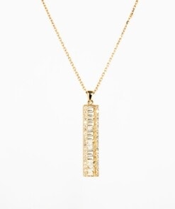 Pendentif en or rose 18 cts avec diamants