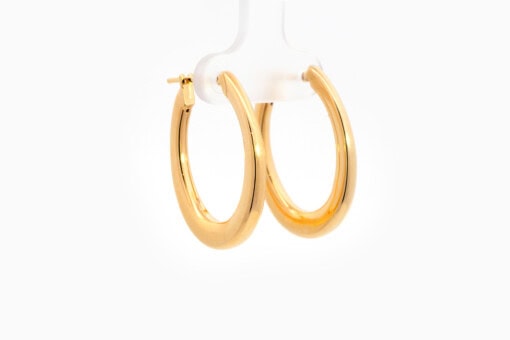 Boucles d'oreilles en or jaune 18 cts – Image 2