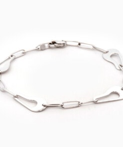 Armband in wit goud 18 kt