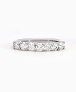 Ring in wit goud 18 kt met diamant